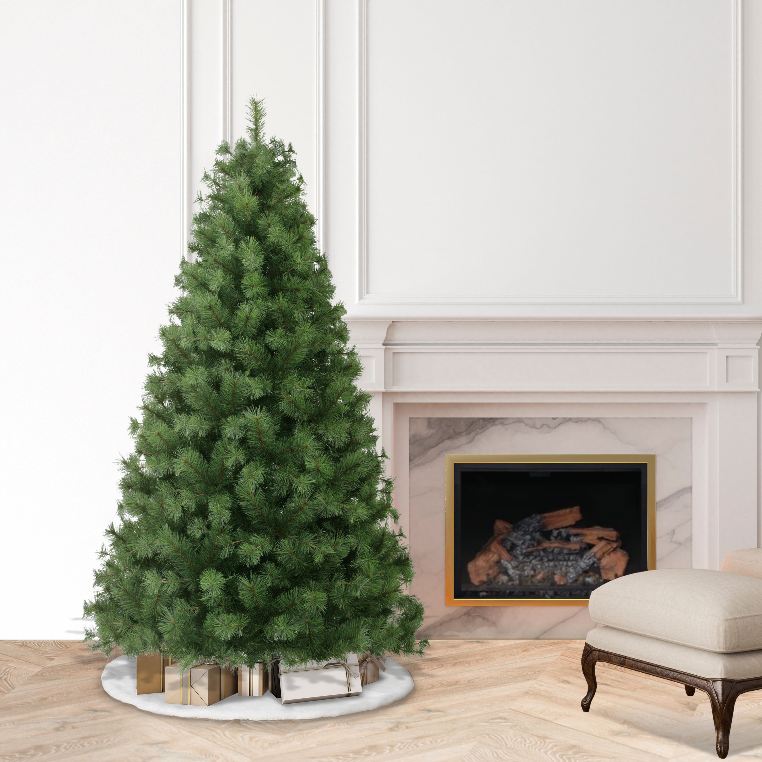 6.5' Unlit Colorado Pine Christmas Tree